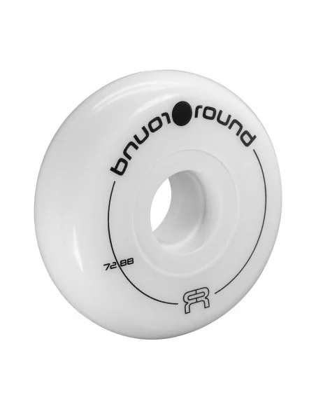 FR - ROUND - FLAT - WHEELS - 88A - PACK OF 4 – Repuestos y Herramientas – FR SKATES – 2
