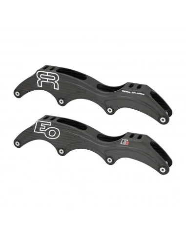FR - EO CARBON FRAMES - E2 - 4X100 - 12"0 - 195/165 - CARBON - PAIR – Spare Parts – FR SKATES – 2