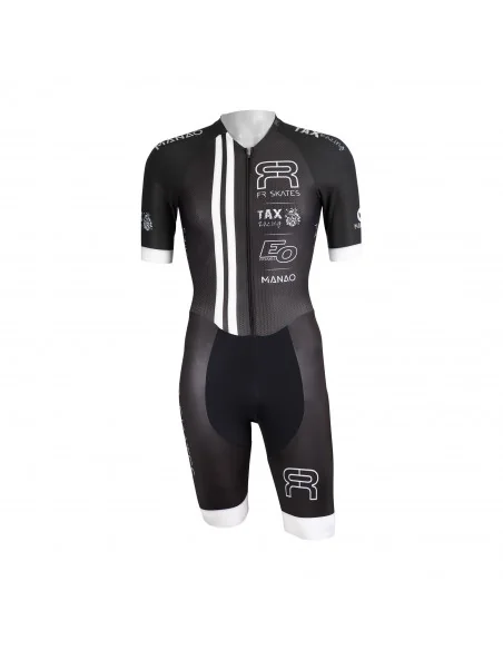 FR - RACE SUIT TEAM ELITE - BLACK/WHITE – New products – FR SKATES – 1