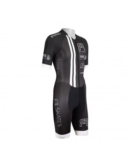 FR - RACE SUIT TEAM ELITE - BLACK/WHITE – New products – FR SKATES – 2