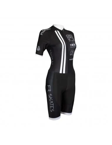 FR - RACE SUIT TEAM - BLACK/WHITE – New products – FR SKATES – 2