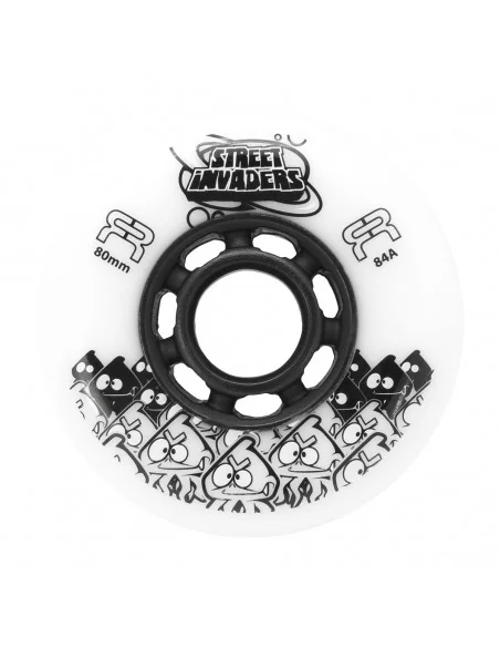 FR - STREET INVADERS WHEELS 84A - PACK OF 4 – Pièces détachées – FR SKATES – 12