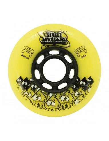 FR - STREET INVADERS WHEELS 84A - PACK OF 4 – Pièces détachées – FR SKATES – 13