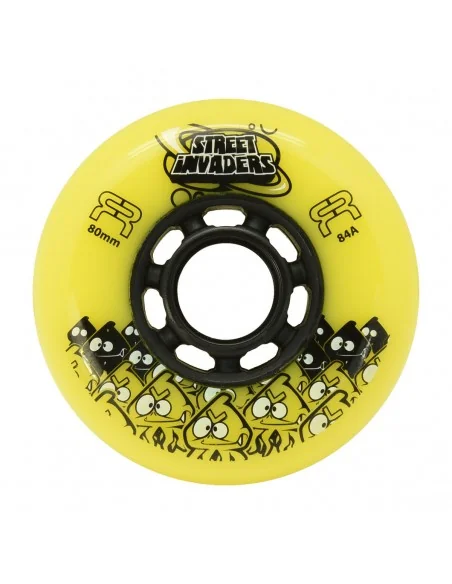 FR - STREET INVADERS WHEELS 84A - PACK OF 4 – Pièces détachées – FR SKATES – 13