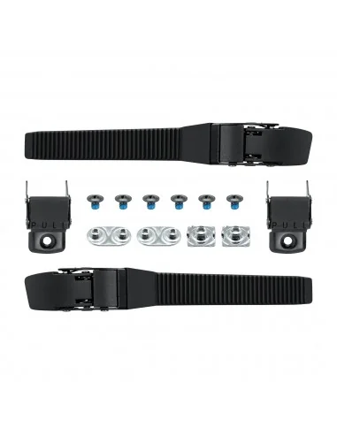 FR - FK2 METAL TOP BUCKLES (MALE + FEMALE) BLACK - PAIR – Spare Parts – FR SKATES – 1