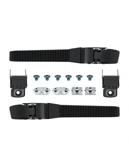 FR - FK2 METAL TOP BUCKLES (MALE + FEMALE) BLACK - PAIR – Spare Parts – FR SKATES – 1