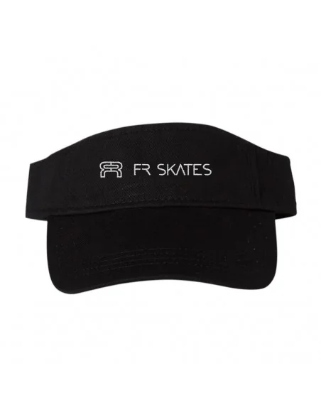 FR - FR SKATES VISOR CAP - BLACK - WHITE – Wear – FR SKATES – 1
