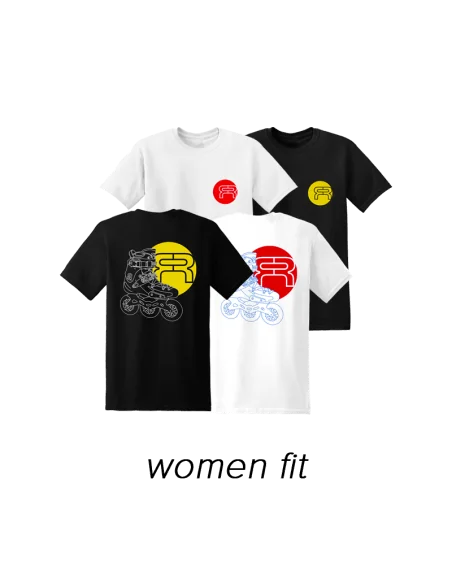 SKATE DRAW TSHIRT - WOMAN – Wear – FR SKATES – 1