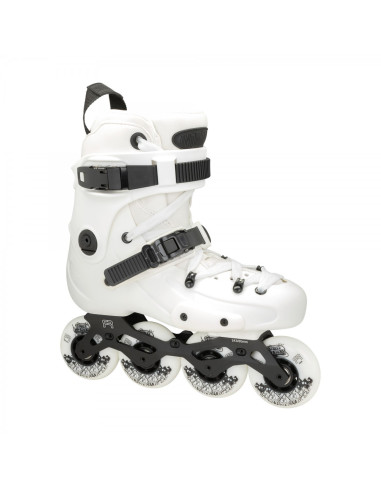 FR - FR1 80 DELUXE INTUITION - WHITE - 2025 – Inline Skates – FR SKATES – 1