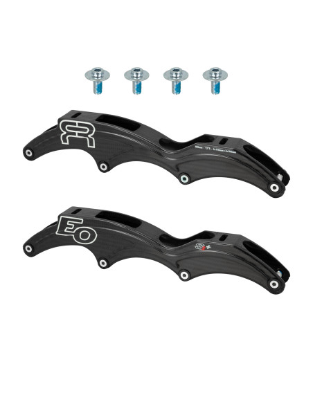 FR - EO CARBON FRAMES - S2+ - 2X110+2X100 - 12"8 - 195 - CARBON - PAIR – Repuestos y Herramientas – FR SKATES – 1