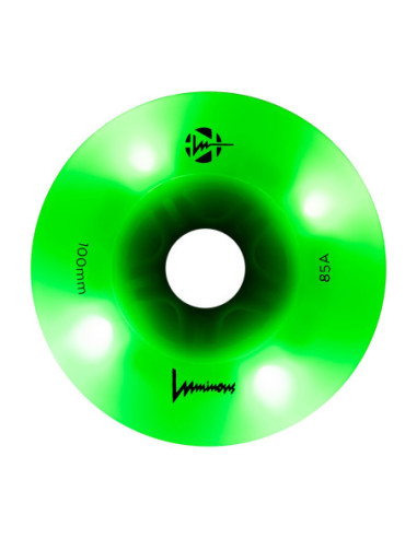 LUMINOUS - LED WHEELS - GREEN APPLE GLOW (GREEN LED) – Spare Parts – Luminous Wheels – 3