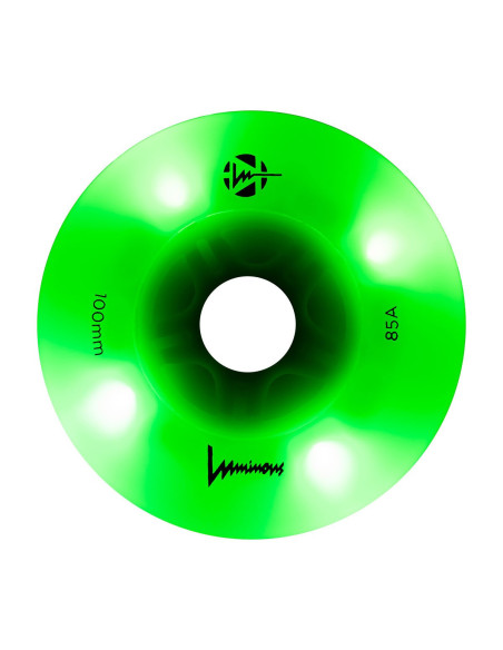 LUMINOUS - LED WHEELS - GREEN APPLE GLOW (GREEN LED) – Spare Parts – Luminous Wheels – 3