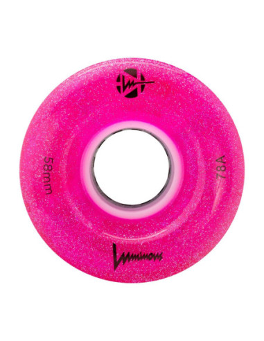 LUMINOUS - LED QUAD WHEELS - GLITTER PINK – Pièces détachées – Luminous Wheels – 1