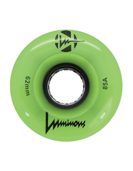 LUMINOUS - LED QUAD WHEELS - GREEN GLOW – Pièces détachées – Luminous Wheels – 1