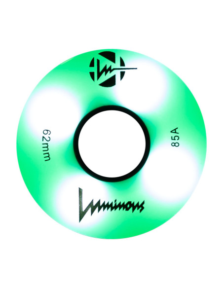 LUMINOUS - LED QUAD WHEELS - GREEN GLOW – Pièces détachées – Luminous Wheels – 3