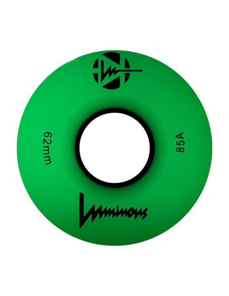 LUMINOUS - LED QUAD WHEELS - GREEN GLOW – Pièces détachées – Luminous Wheels – 4