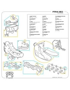 FR - FRW 80 - BLACK & PINK – Rollers – FR SKATES – 1 2