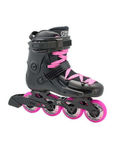 FR - FRW 80 - BLACK & PINK – Rollers – FR SKATES – 1
