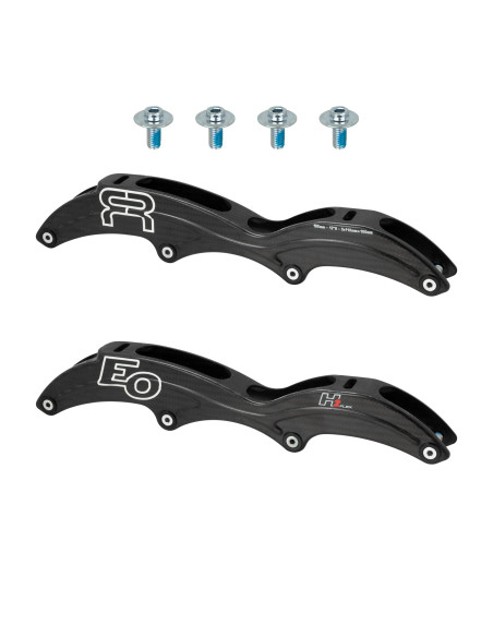 FR - EO CARBON FRAMES - H2 - 3X110+100 - 195 - CARBON - PAIR – Spare Parts – FR SKATES – 3