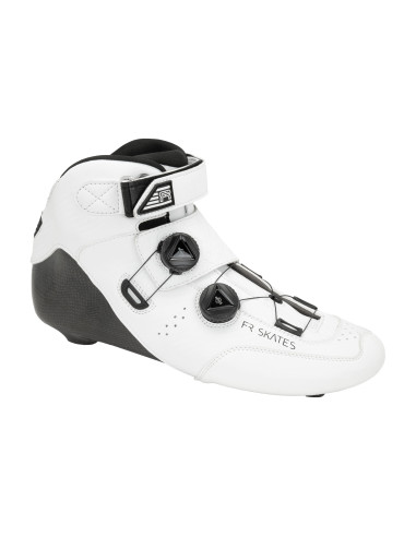 FR - TURBO SPIN 195 - BOOT - WHITE – Boot Only – FR SKATES – 1