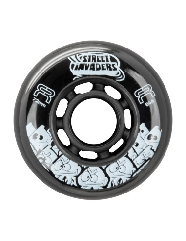 FR - STREET INVADERS WHEELS 84A - PACK OF 4 – Pièces détachées – FR SKATES – 4
