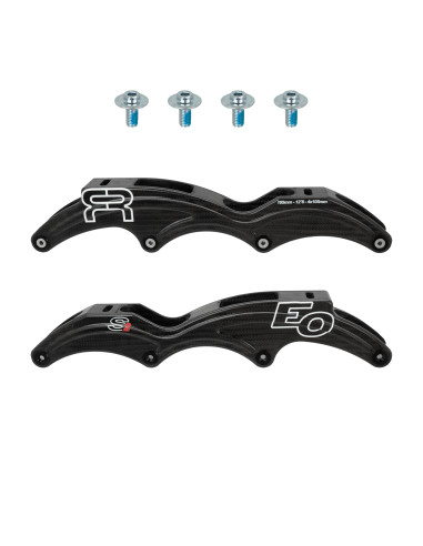 FR - EO CARBON FRAMES - S2 - 4X105 - 12"8 - 195 - CARBON - PAIR – Spare Parts – FR SKATES – 2
