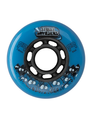 FR - STREET INVADERS WHEELS 84A - PACK OF 4 – Pièces détachées – FR SKATES – 15