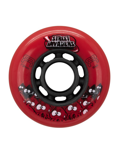 FR - STREET INVADERS WHEELS 84A - PACK OF 4 – Pièces détachées – FR SKATES – 16