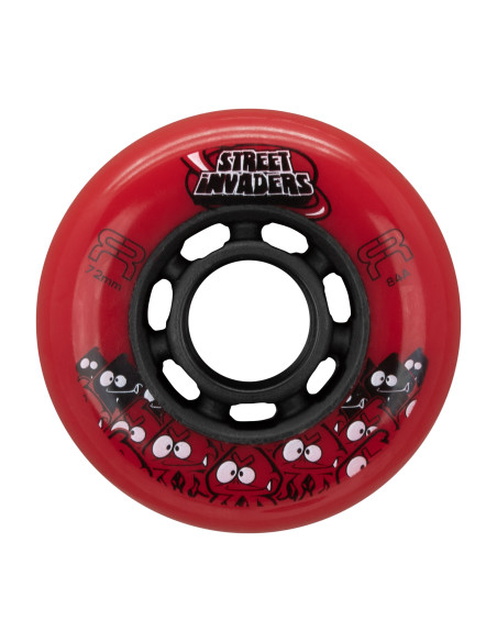 FR - STREET INVADERS WHEELS 84A - PACK OF 4 – Pièces détachées – FR SKATES – 16