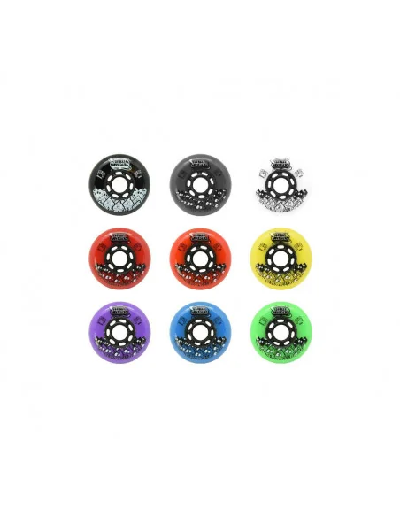 FR - STREET INVADERS WHEELS 84A - PACK OF 4 – Pièces détachées – FR SKATES – 1