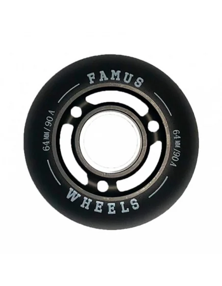 FAMUS WHEELS 64MM/90A ALL BLACK x1 – Repuestos y Herramientas – FAMUS WHEELS – 1