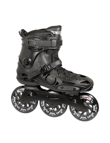 SEBA - E3 110 - PREMIUM - BLACK – Patines en línea – SEBA – 1