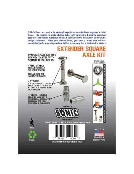 SONIC - EXTENDER AXLE KIT - x8 Pack – Pièces détachées – SONIC – 5